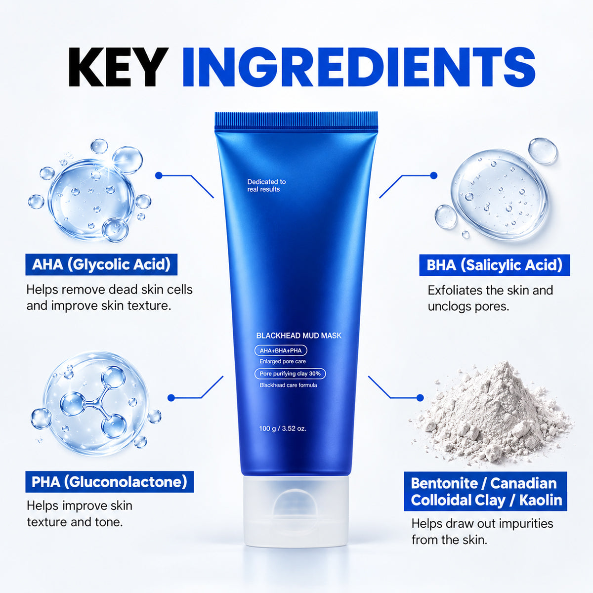 Zero Pores Blackhead Mud Mask-Free Pore Brush