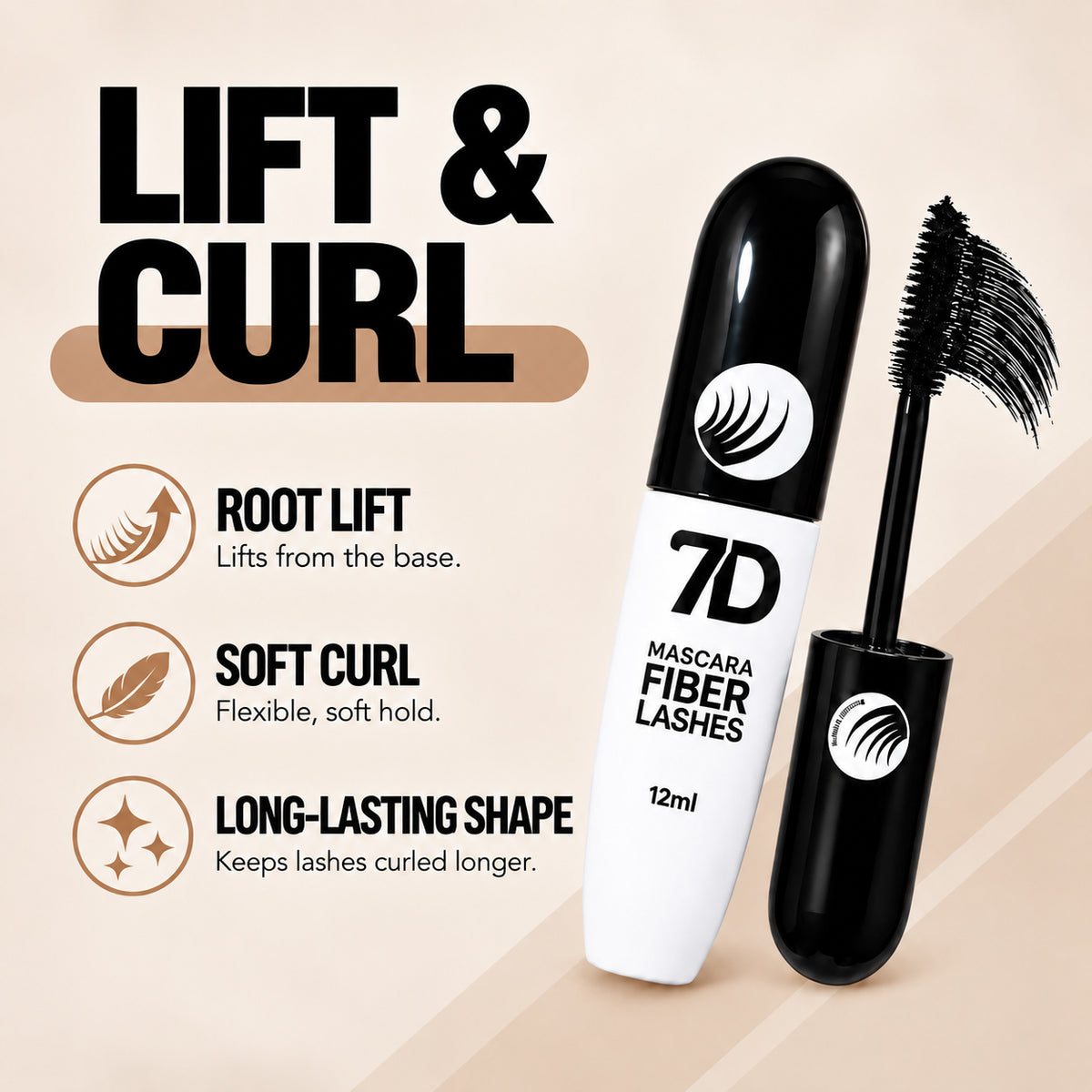 Lift and curl mascara