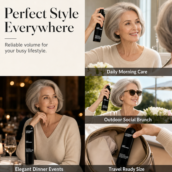 VelLocal Peach-scented Volumizing & Setting Spray